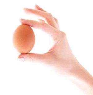 Выбор крупных яиц