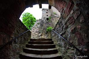 Лестница в старинном замке